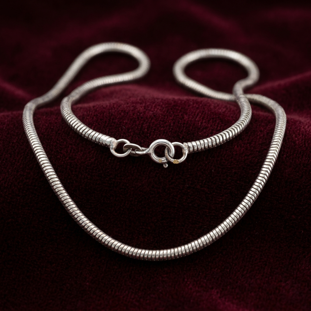 Minimal Classic Silver Chain