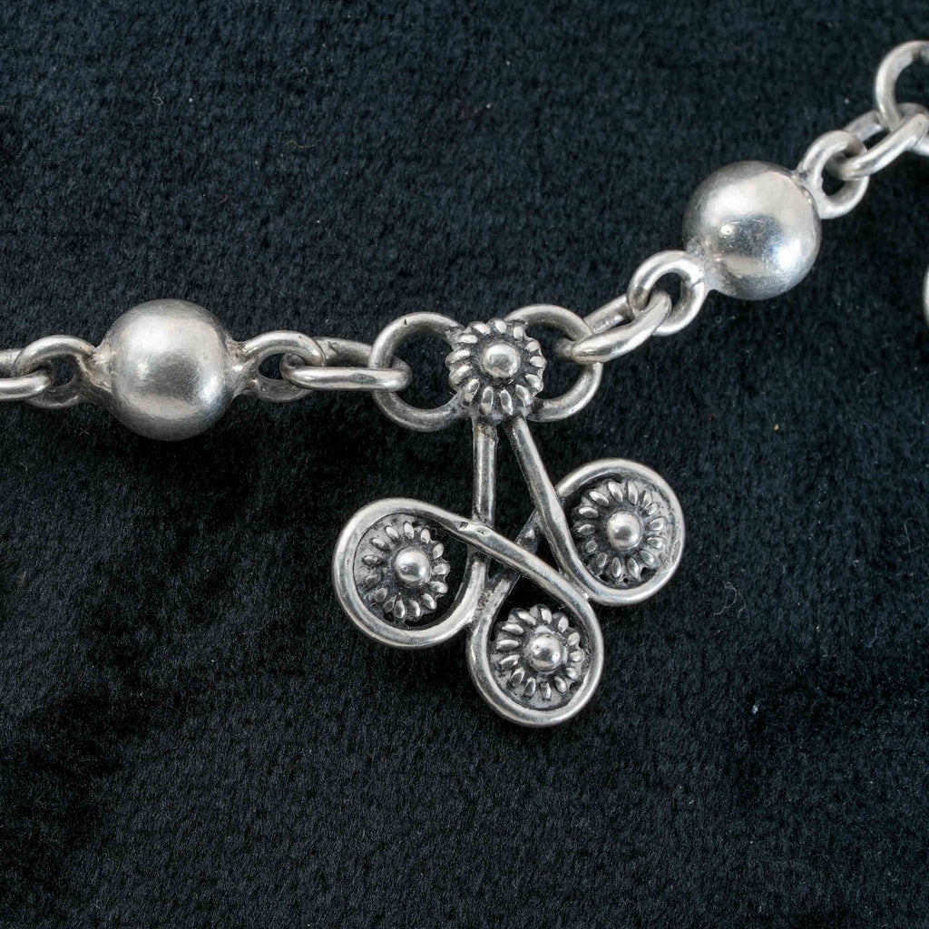 Classic Statement Silver Necklace