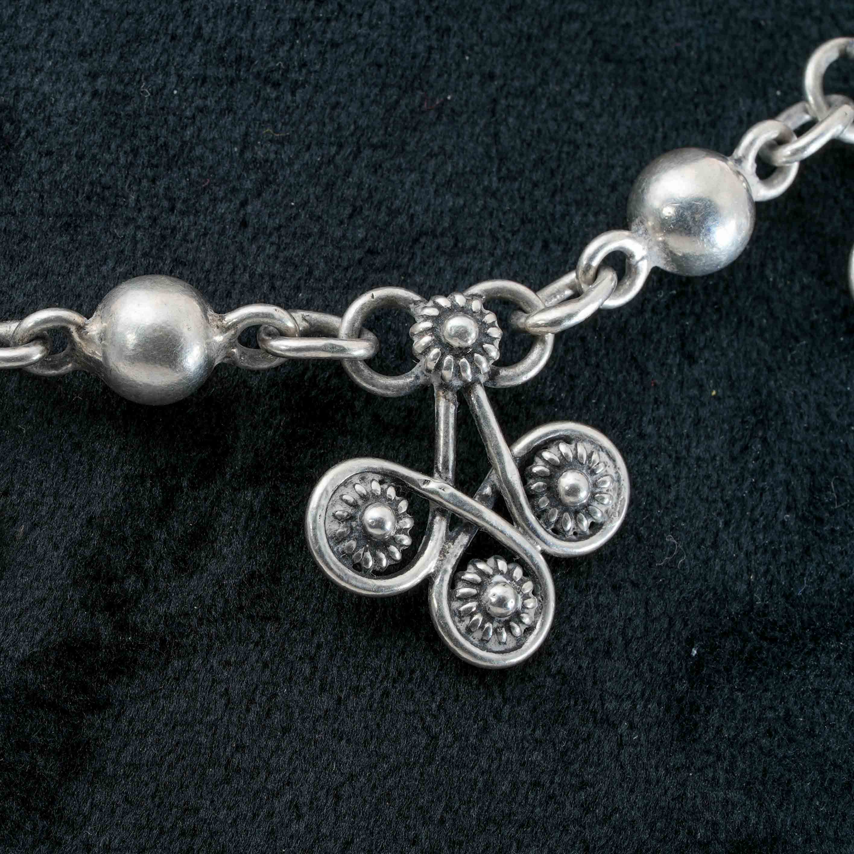 Classic Statement Silver Necklace