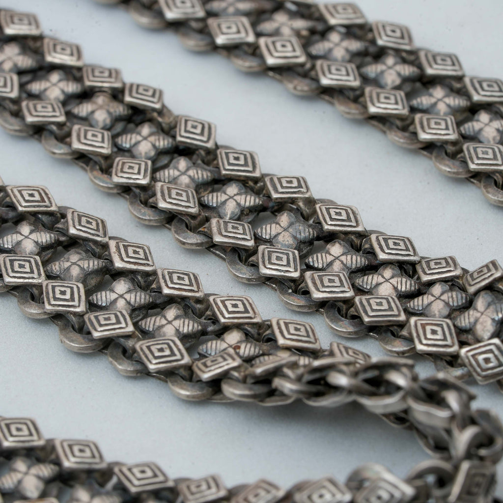 Heavy Traditional Silver Anklet