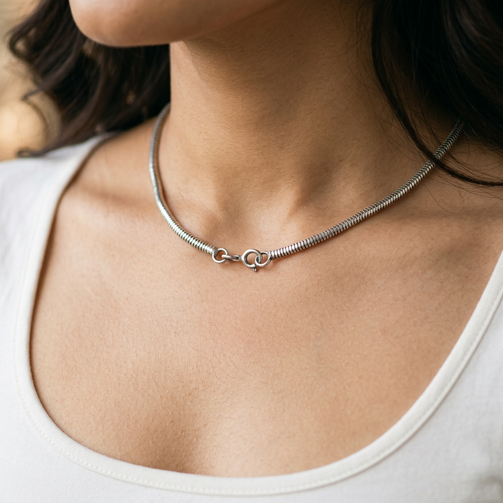 Minimal Classic Silver Chain